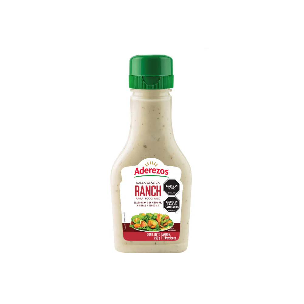 Salsa ranch Aderezos 250 gr