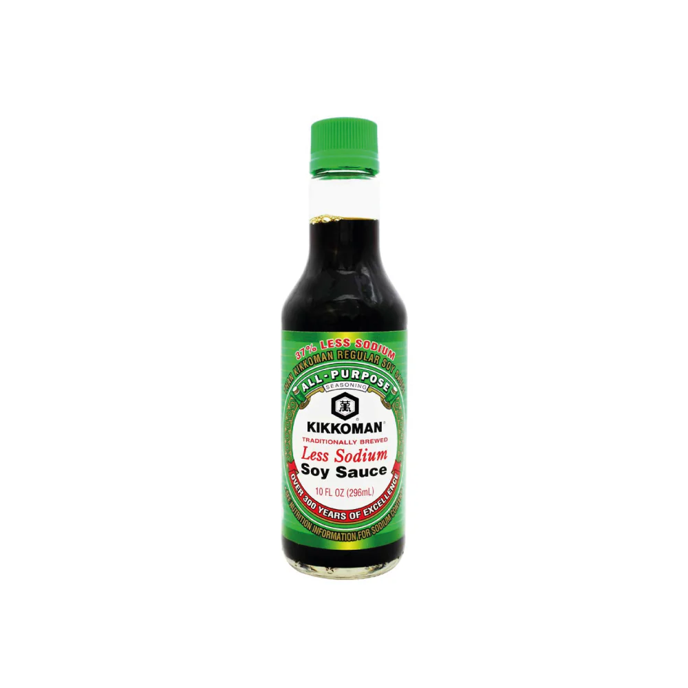 Salsa Soya Baja en Sodio x 296 Ml Kikkoman