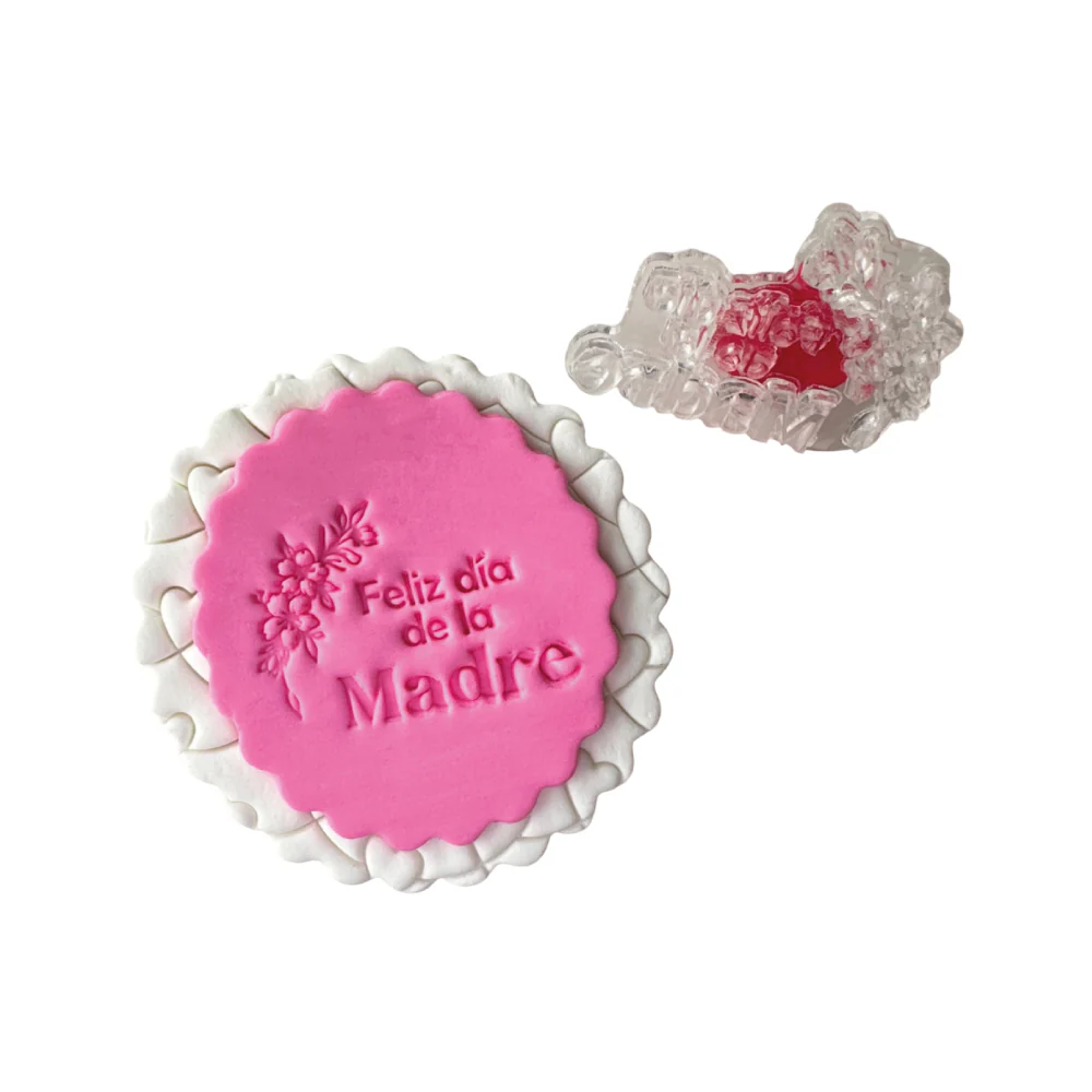 Sello Plástico Feliz Día de la Madre Grande