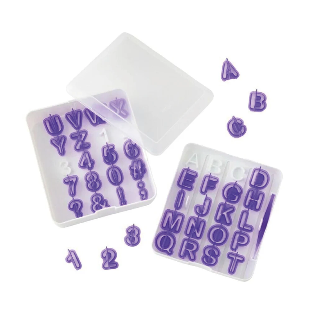 Set Cortadores Letras/Números X 42 Piezas Wilton - Image 2