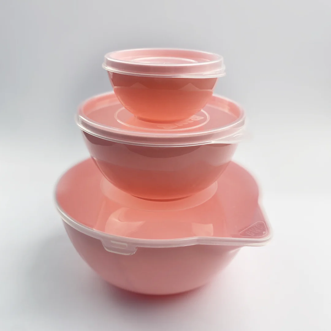 Set de Bowls Rosado Pastel X 3 Unds. BWB - Image 2