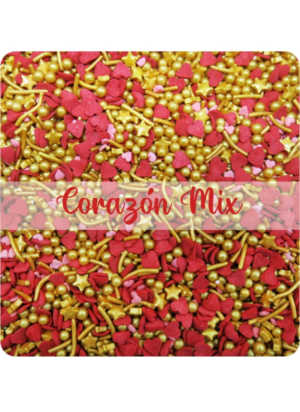 Sprinkles Corazón Mix 250 Gr