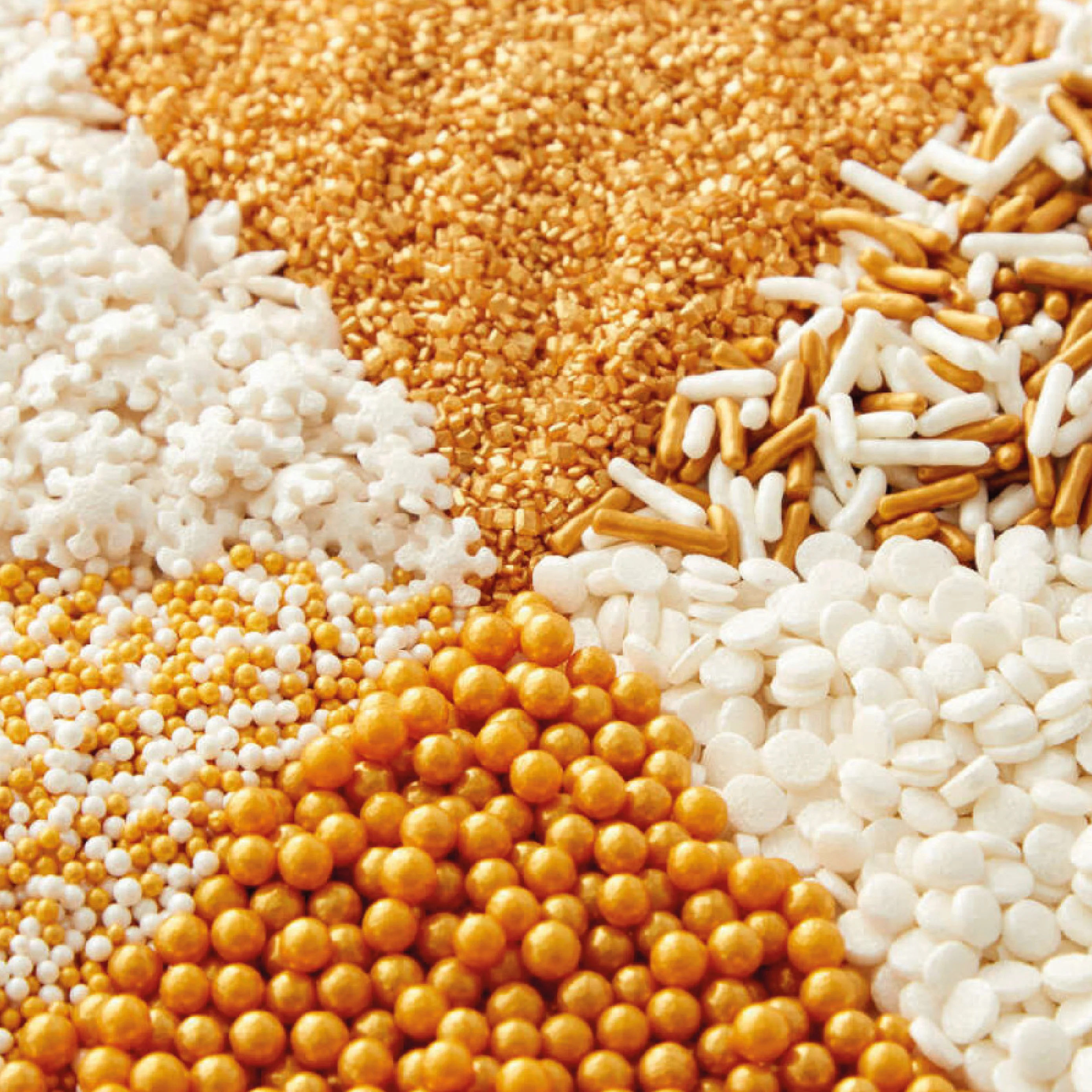 Sprinkles Dorada Blanca 188 Gr. Wilton - Image 2