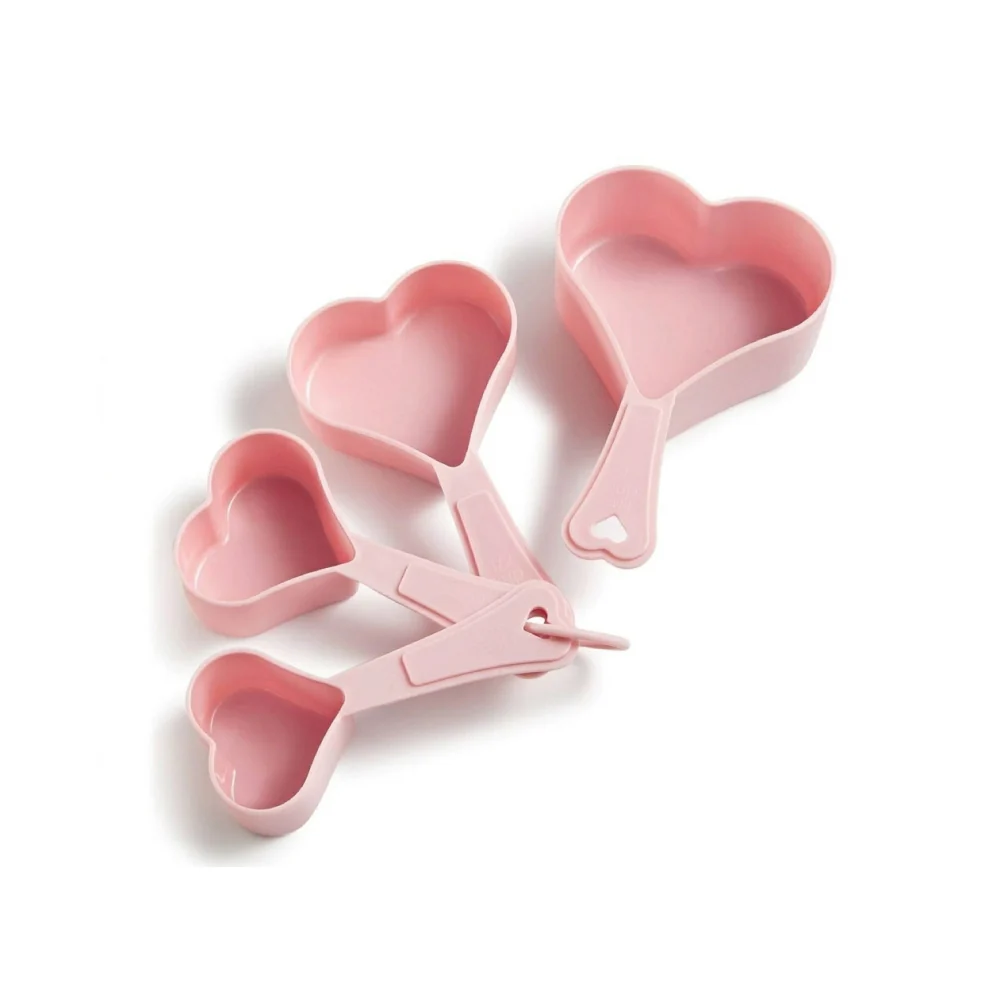 Taza Medidora Corazón X 4 Unds.