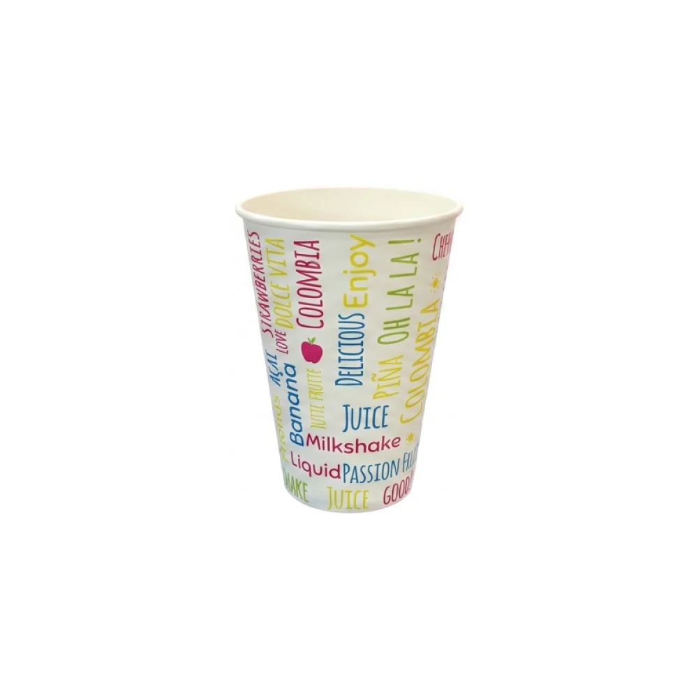 Vaso 12 Onzas Ecológico Gutvan 25 Unds